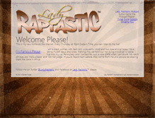 Tablet Screenshot of ladyraptastic.com